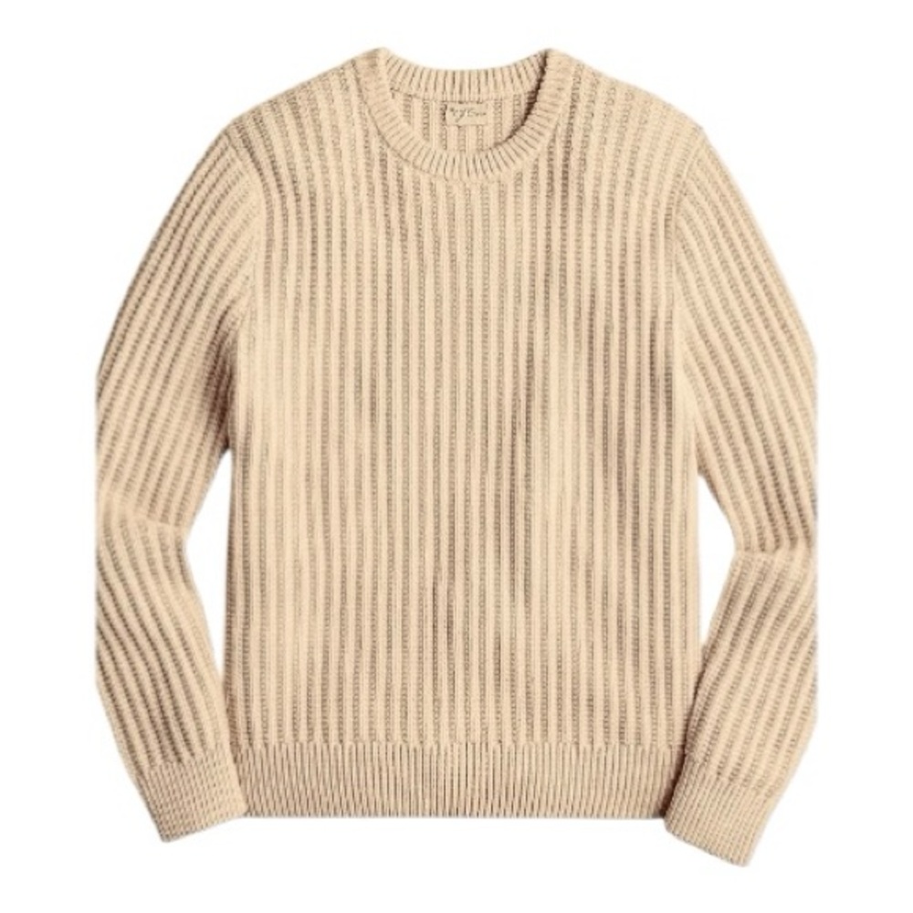 Woman’s J.Crew Cable Knit
Crewneck Sweater Beige...
